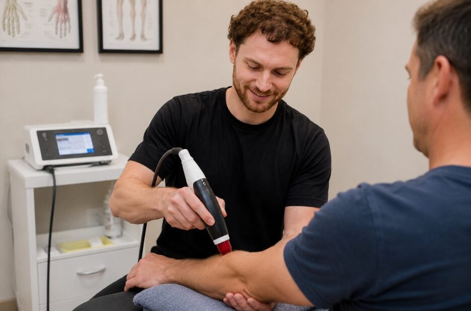 Dr Nick Shockwave Tennis Elbow